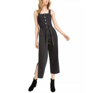 JR429 Oat Black Volcano Side-Slit Jumpsuit Size 10